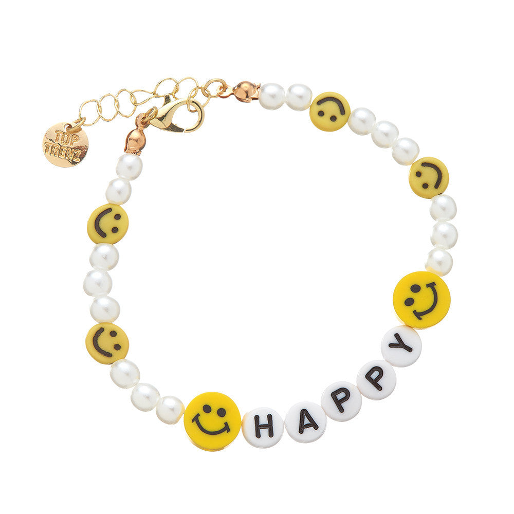 Versatile and Stylish Kids' Beaded Bracelet / Top Trenz Discount