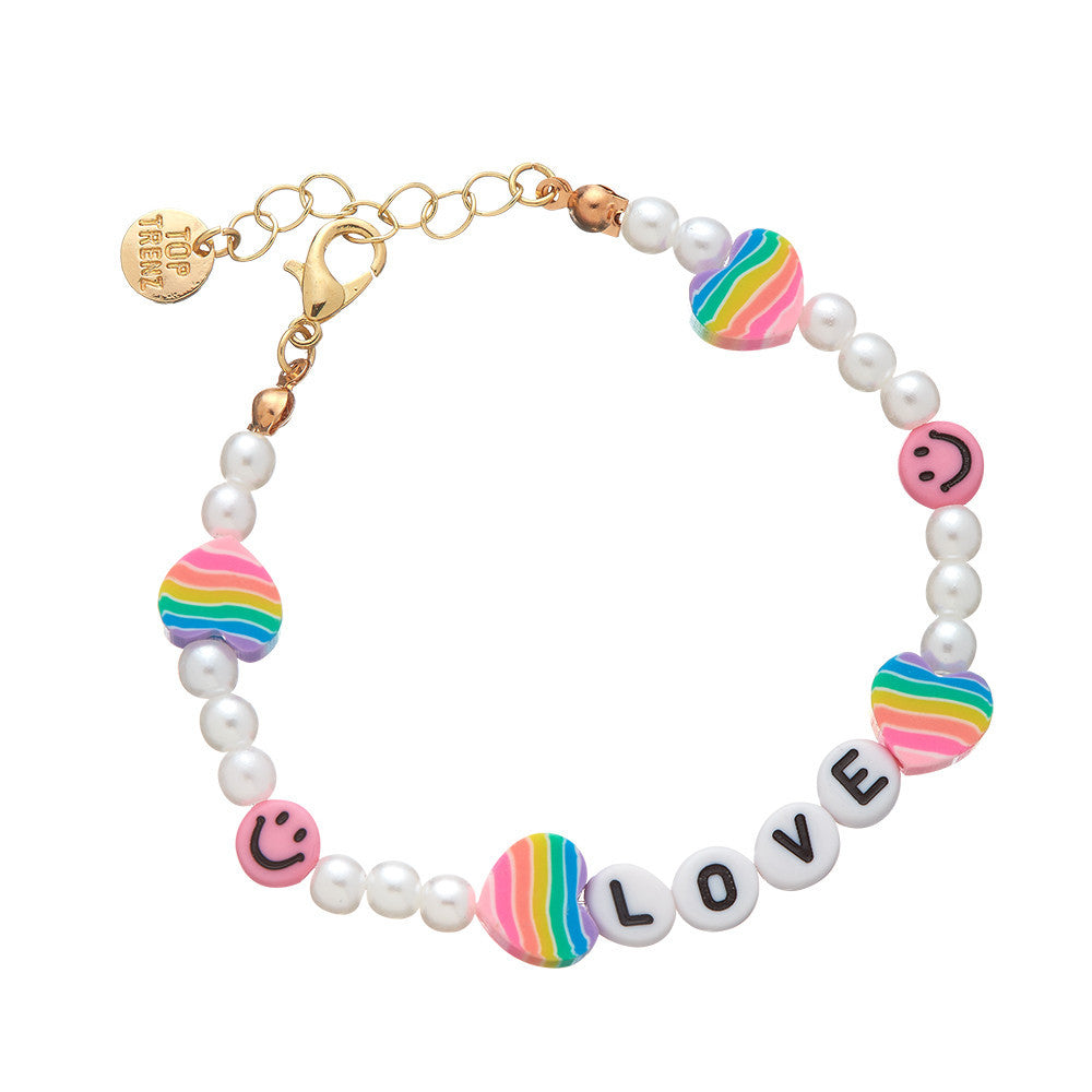 Versatile and Stylish Kids' Beaded Bracelet / Top Trenz Discount