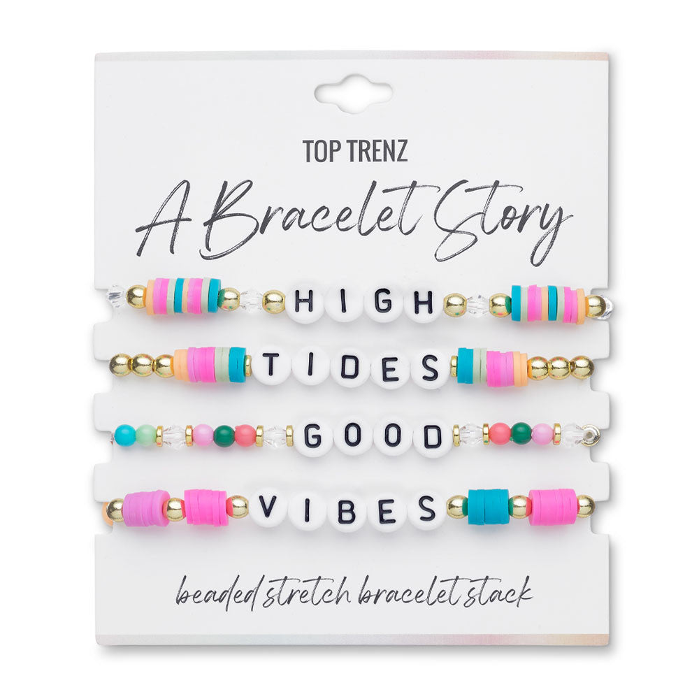 Bracelet Story: High Tides, Good Vibes – Fun in the Sun Bracelet Set / Top Trenz Discount