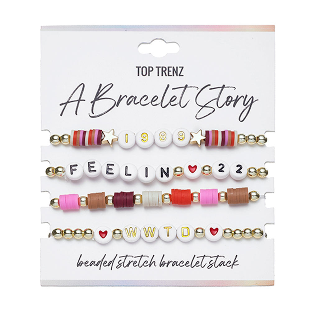 Feelin' 22 Bracelet Story Set – 4-Piece Collection / Top Trenz US