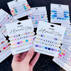 Mirror Ball Bracelet Story Set – 4-Piece Reflective Collection / Top Trenz Online Shop