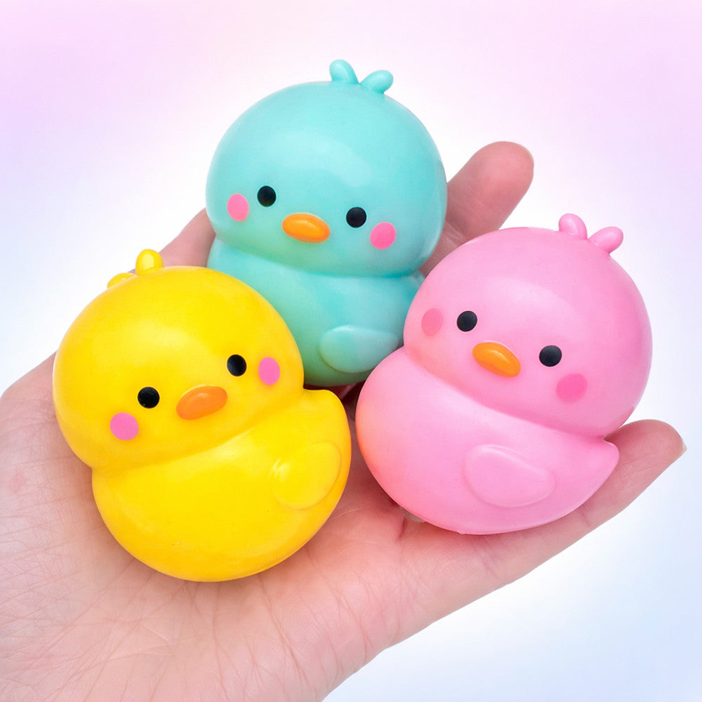 Sticky Bubble Blobbies – 3-Pack Squishy Duck Fidget Toys - Stretch, Stick & Squeeze / Top Trenz Online Shop