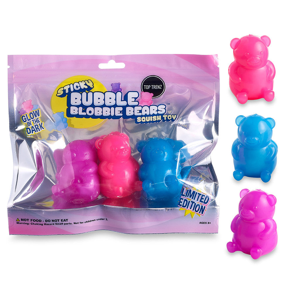 Sticky Fidget Bubble Blobbie Bears / Top Trenz US