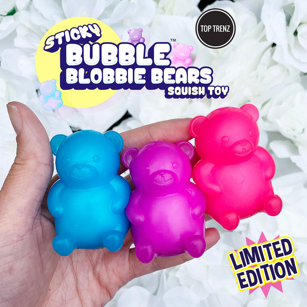 Sticky Fidget Bubble Blobbie Bears / Top Trenz US