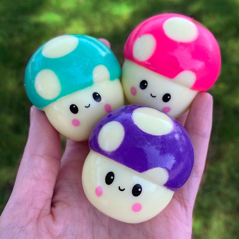 Mushroom-Shaped Bubble Fidget Foam Toy / Top Trenz Online