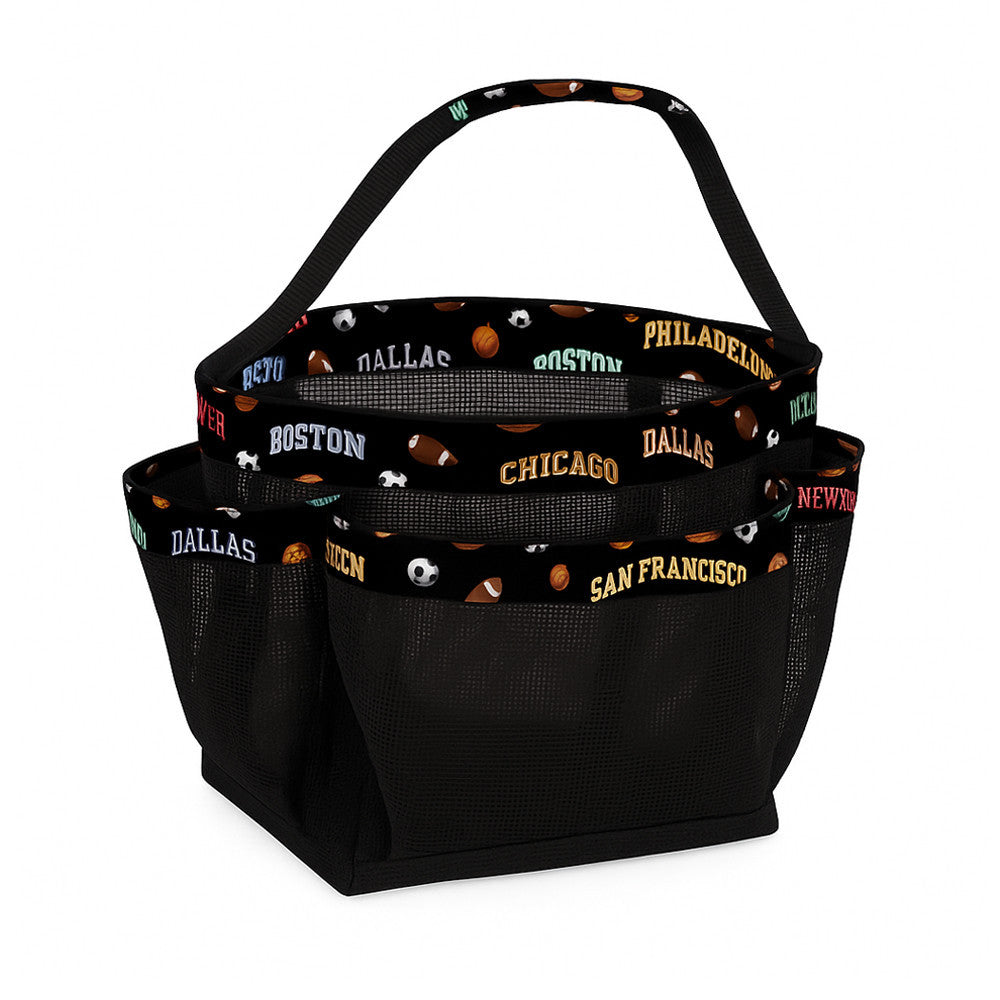 All Star City Mesh Shower Caddy – Sports Shower Tote for Camp & Dorm / Top Trenz Online