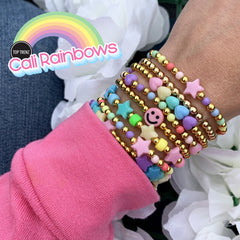 Cali Stretch Beaded Shell  Bracelets / Top Trenz Outlets