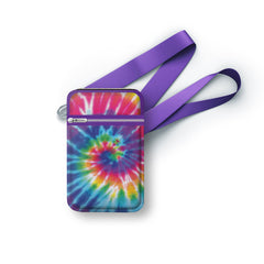Trendy Rainbow Tie Dye Canvas Cell Bag - Top Trenz / Top Trenz Sale