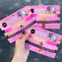 Tattoo Charm Accessory Necklaces For Kids And Tweens / Top Trenz Outlets