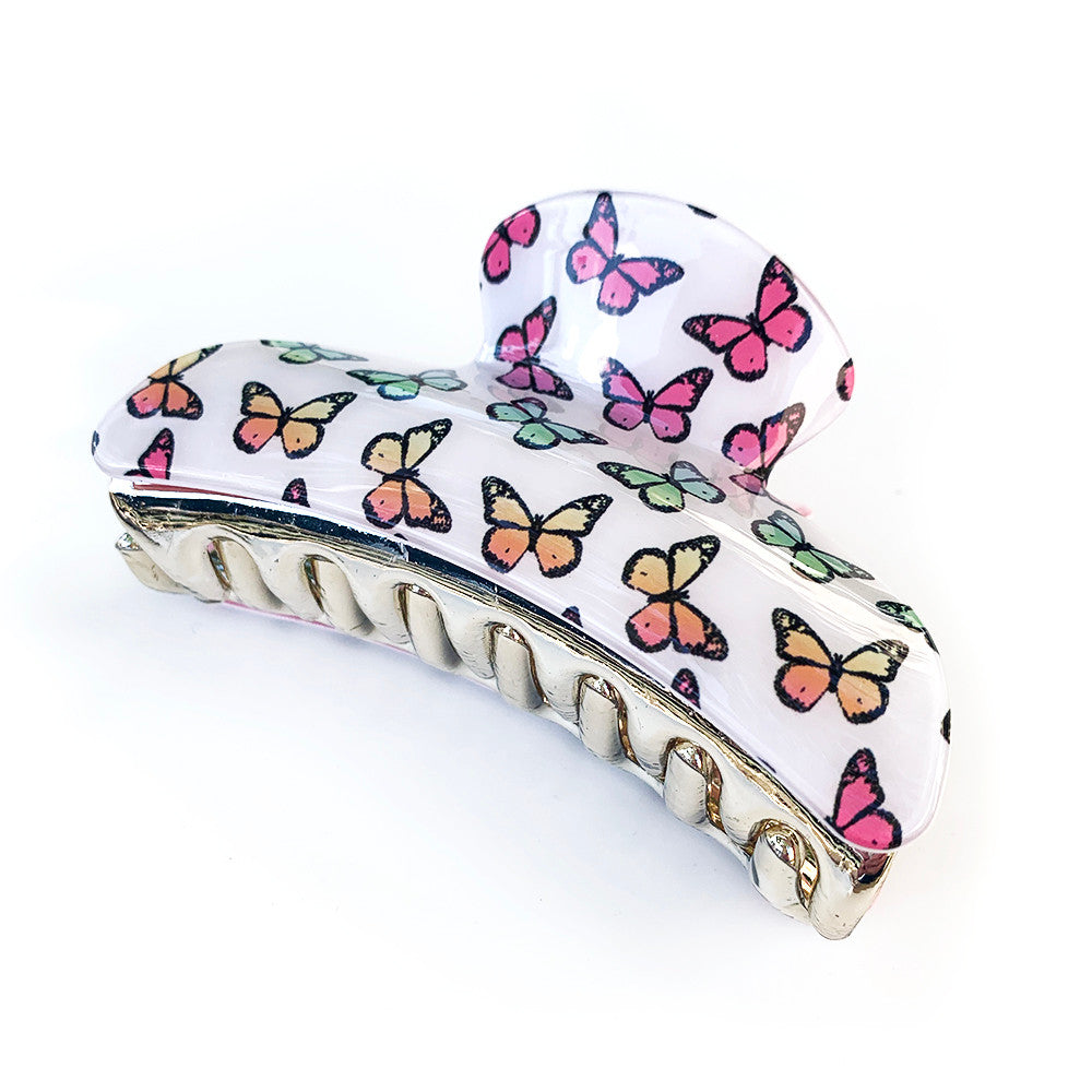 Butterfly Claw Clip Large - Trendy Hair Accessory / Top Trenz Online