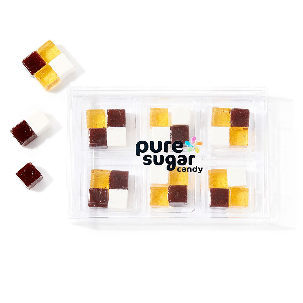 TikTok Viral Pure Sugar Candy Cubes - S'mores Flavor 6-Pack - Trendy Sweet Treat! / Top Trenz For Sale