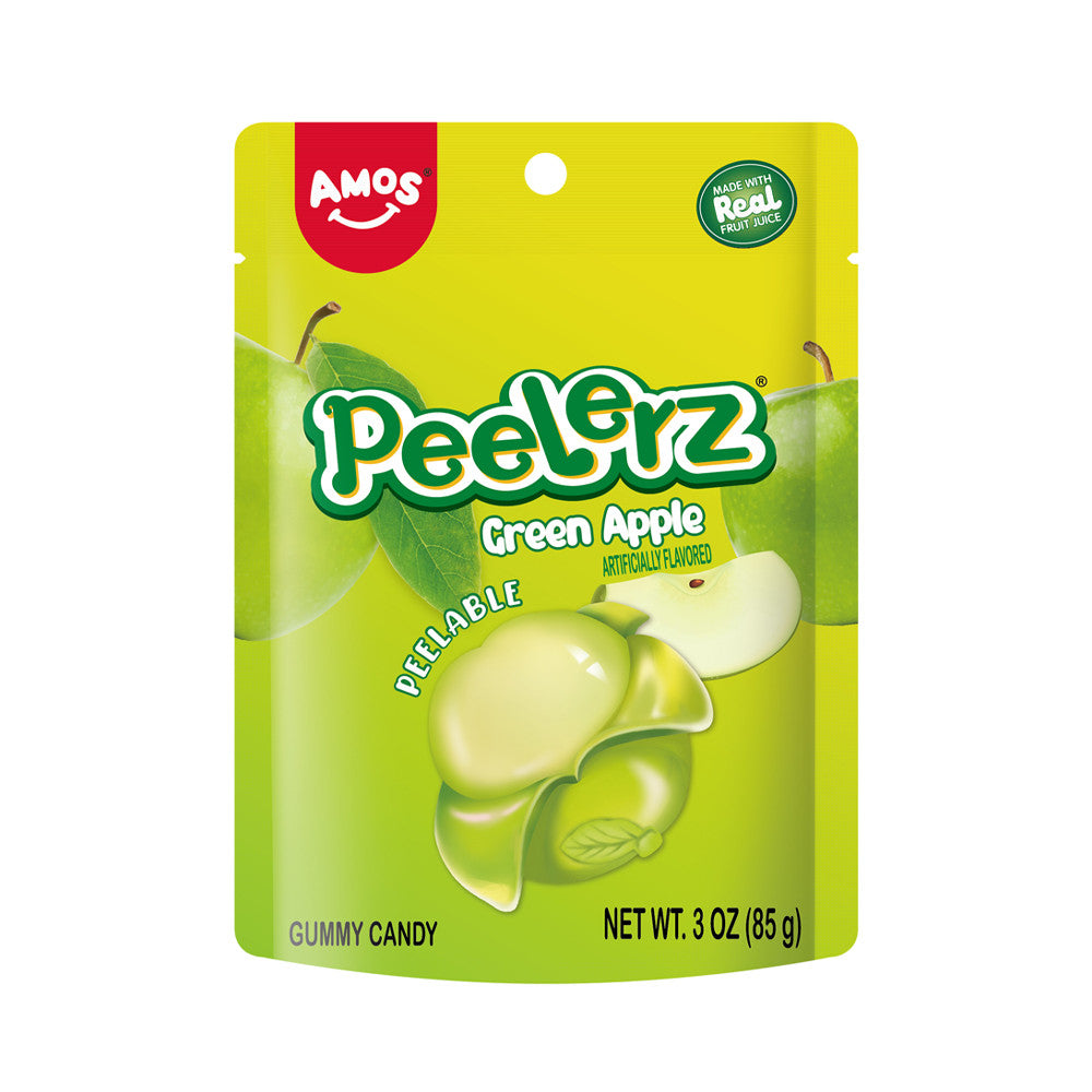 Peelerz Green Apple Peelable Gummy Candy - Peel & Eat Layers - Top Trenz / Top Trenz Online