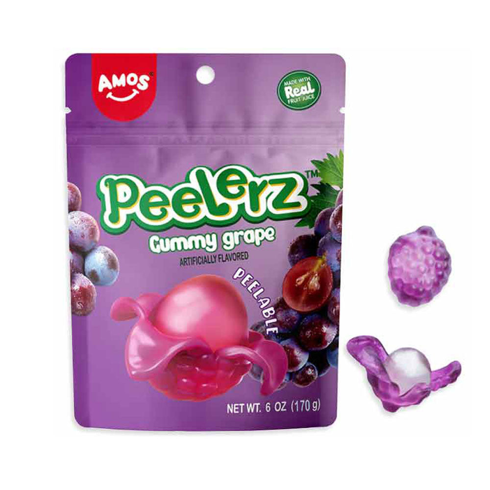 Amos Peelerz Gummy Grape – Viral TikTok Candy with Grape Flavor / Top Trenz Sale