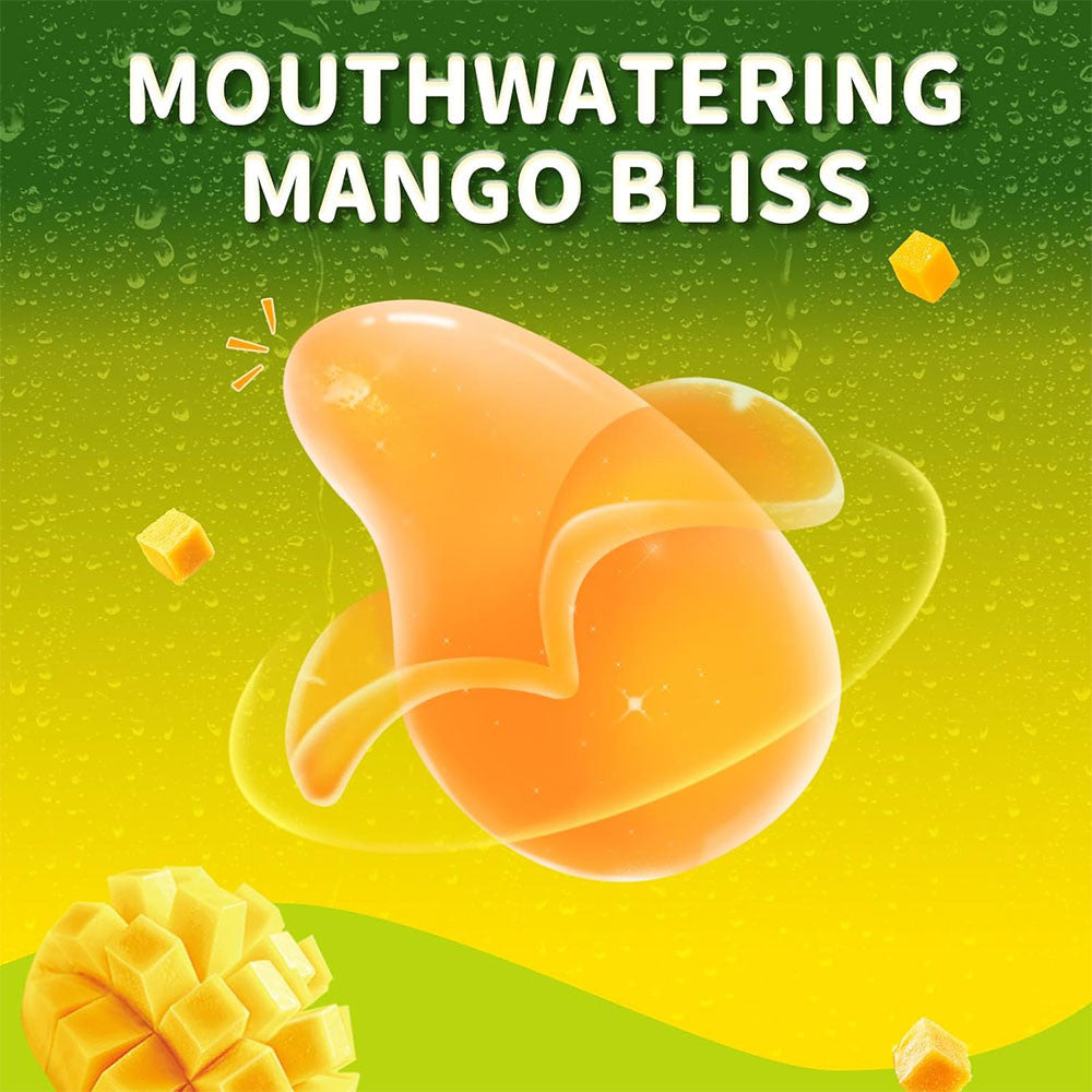 Peelerz - Peelable Mango Gummy - TikTok Viral Candy Made with Real Fruit Juice! / Top Trenz Discount