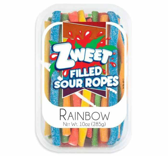 Zweet Filled Sour Ropes – Sweet & Sour Licorice Candy / Top Trenz Online Shop