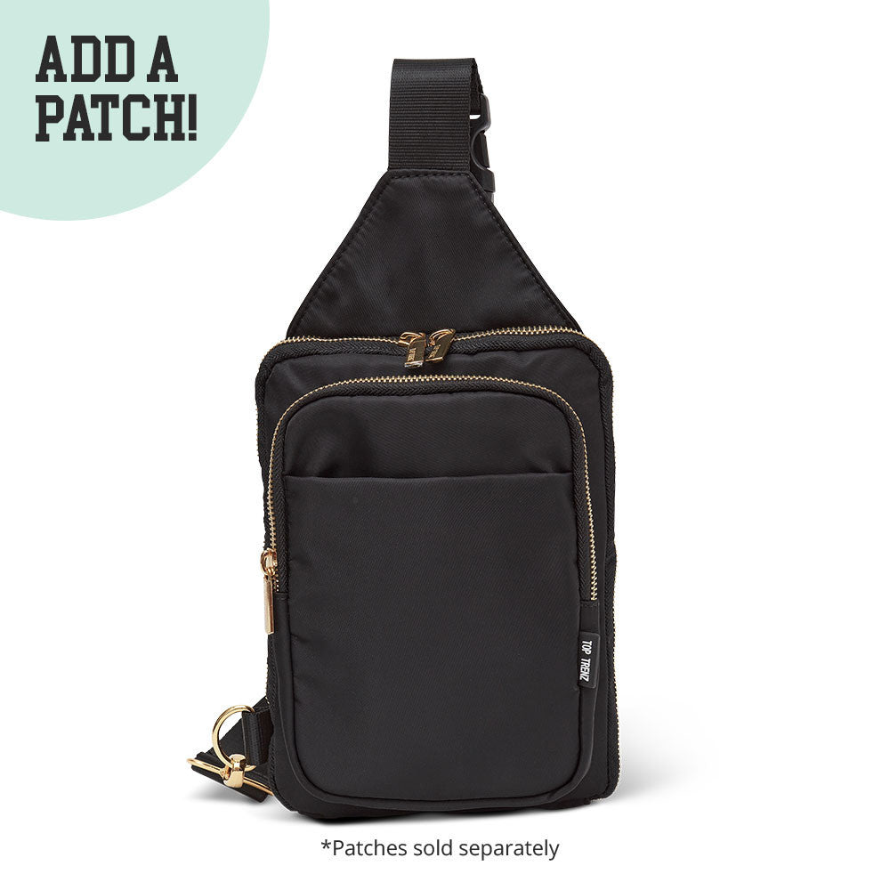 Trendy Nylon Crossbody Sling Bag / Top Trenz Outlets
