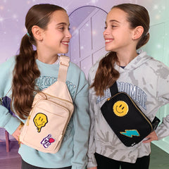 Trendy Nylon Crossbody Sling Bag / Top Trenz Outlets