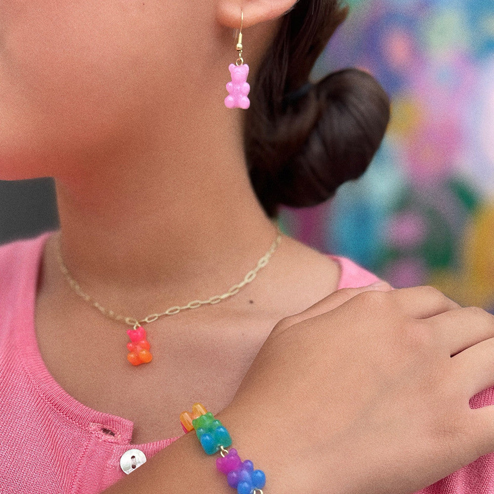 Chic Versatile Bear-themed Earring Sets / Top Trenz Sale
