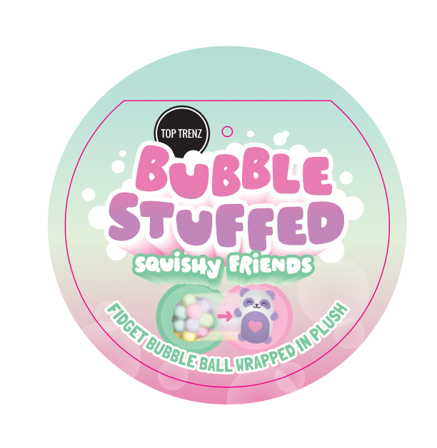 Bubble Stuffed Squishy Plush  DNA Fidget Balls / Top Trenz Outlets