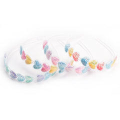 Glittery Heart Headbands And Accessories For Tweens / Top Trenz Sale