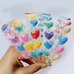Glittery Heart Headbands And Accessories For Tweens / Top Trenz Sale