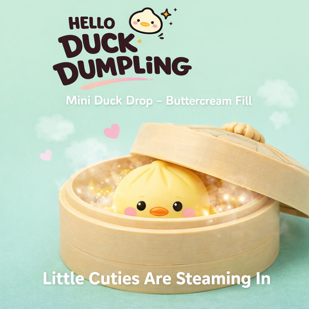 Hello Duck Dumpling Mini Pastel Edition - Mystery Squishy Toy / Top Trenz Online Shop