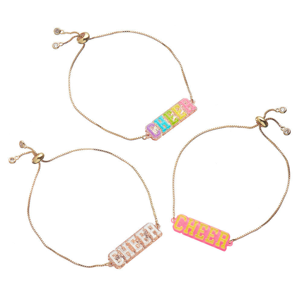 Cheer Fashionable Kids' Bracelets with Charms / Top Trenz Discount