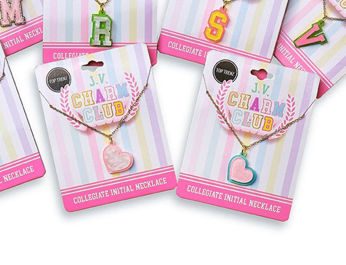 Colorful Acrylic Heart Necklace – J.V.Cham Collection - Perfect Valentine’s Day Gift / Top Trenz US