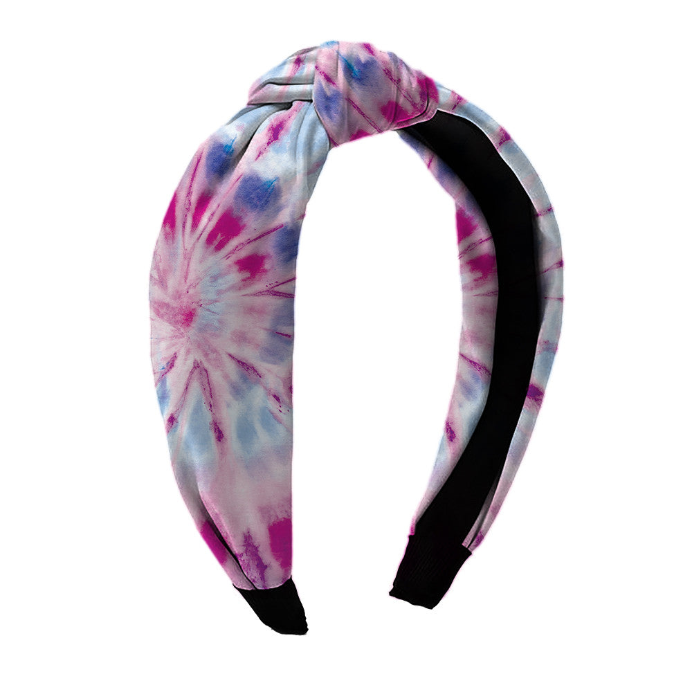 Razzzy Tie-Dye Knot Headbands / Top Trenz Discount