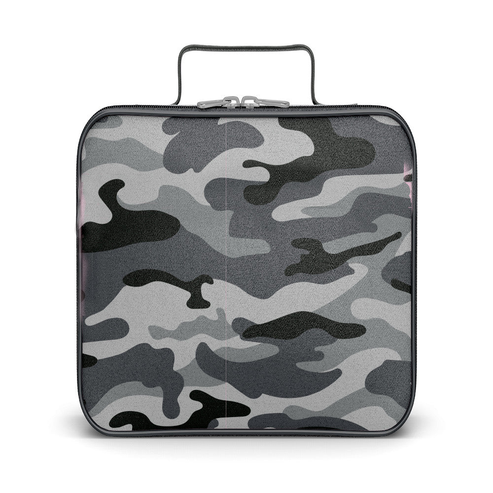 Hot Selling Canvas Color Block Insulated Lunch Box / Top Trenz Outlets