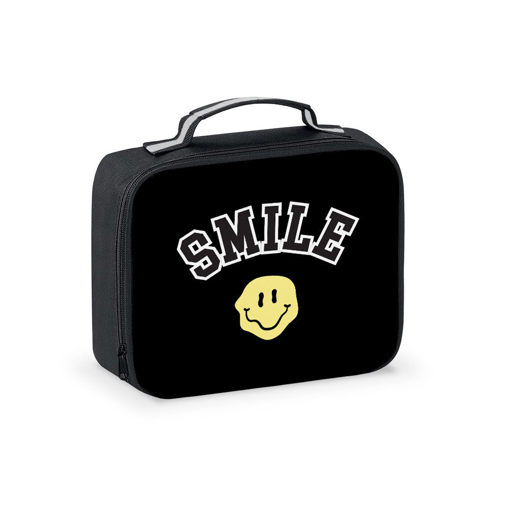 Canvas Smile Printed Lunch Box For Camp And School / Top Trenz Sale