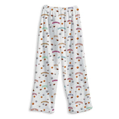 Sports Balls Fuzzy Lounge Pants  – Soft Cozy Pajama Bottoms / Top Trenz For Sale