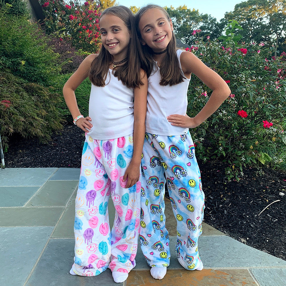 Happy Printed Lounge Sleepwear For Kids And Tweens / Top Trenz For Sale