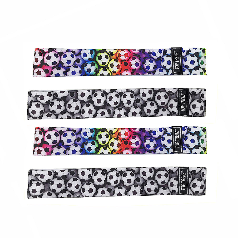 Soccer No-Slip Lycra Stretch Headband / Top Trenz Discount