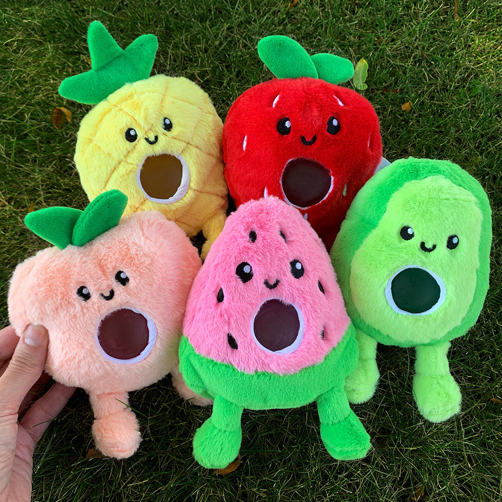 Magic Fortune Friends Fruit Plush Squishy Water Toy / Top Trenz Discount