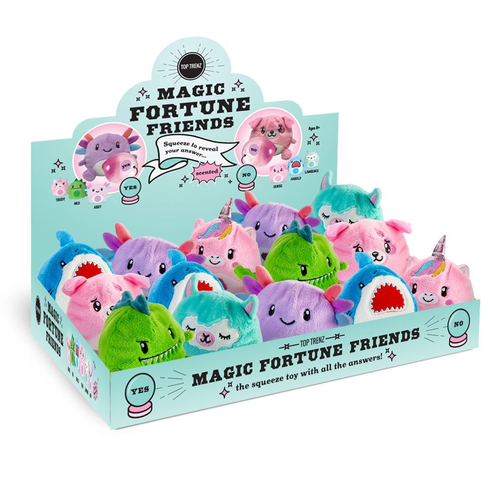 Magic Fortune Friends Animal Plush Fidget Squishy Toy / Top Trenz For Sale