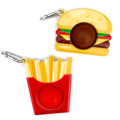 OMG Mega Pop Best Friend Keychains  - Burger & Fries / Top Trenz US