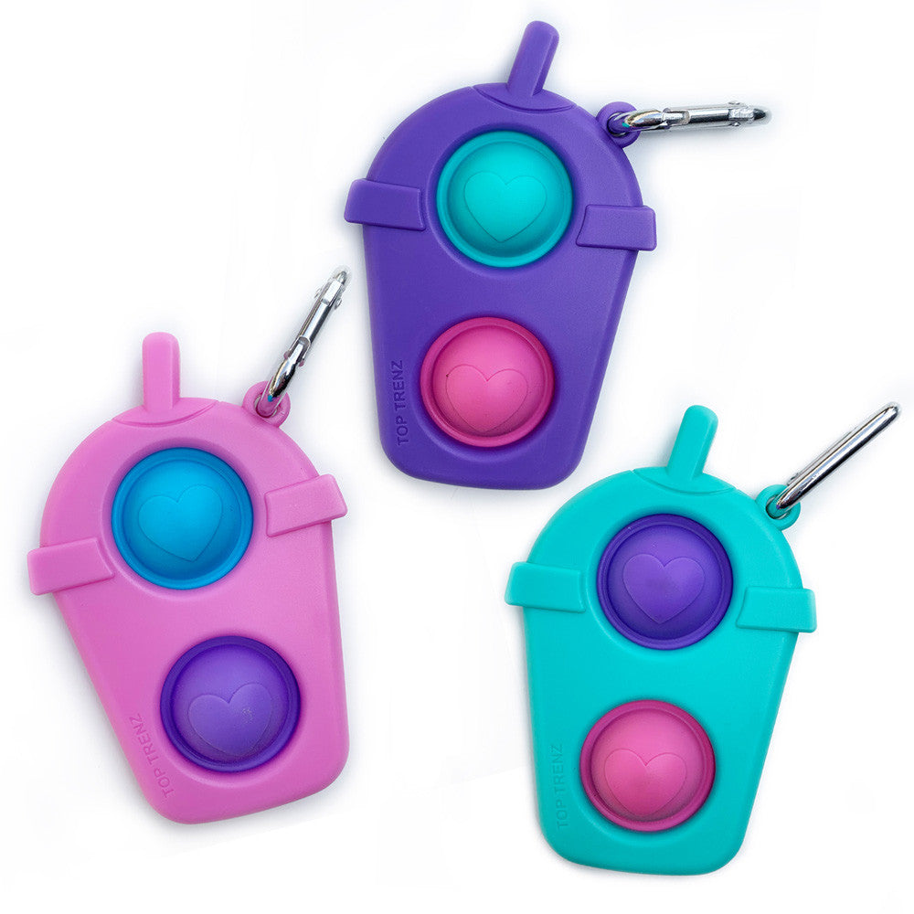 Shop Sensory Pop - Frap Keyrings Ultimate Fidget Fun for Kids / Top Trenz Online Shop