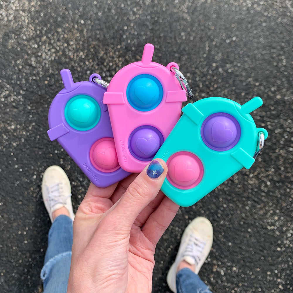 Shop Sensory Pop - Frap Keyrings Ultimate Fidget Fun for Kids / Top Trenz Online Shop
