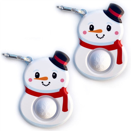 OMG Mega Pop Fidget Toy Snowman Keychain / Top Trenz Sale