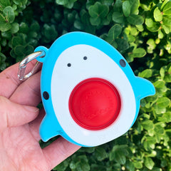 Shark Mega Pop Keychain - Fun Stress Relief On-The-Go / Top Trenz Discount