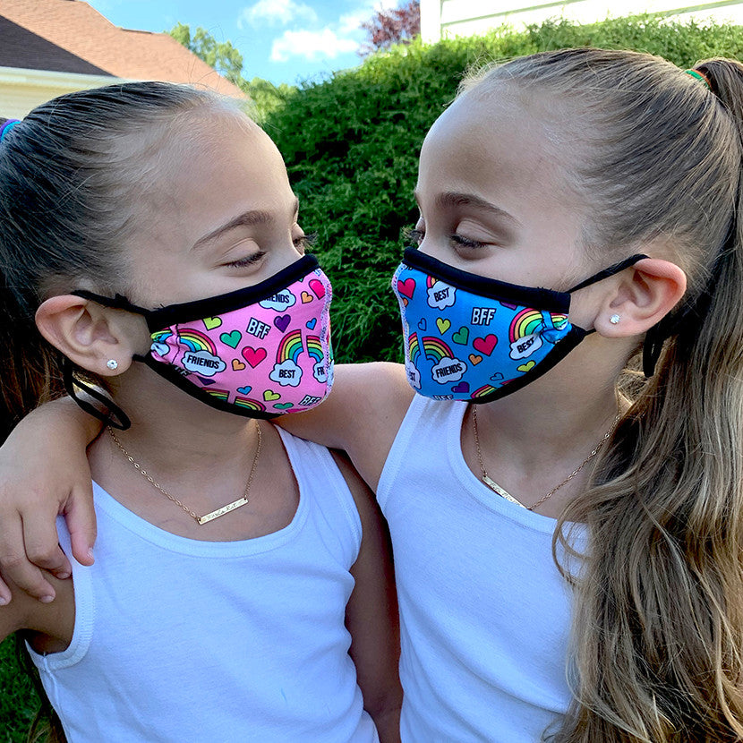 Super Cute Face Mask Set For Kids And Tweens / Top Trenz Discount
