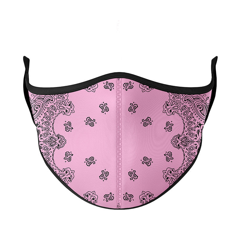 Printed Breathable Fashion Face Mask For All Ages / Top Trenz Online