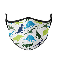 Fun Dinosaur Printed Fashion Face Mask / Top Trenz Sale
