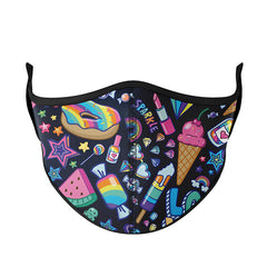 Super Cute Printed Funfetti Face Mask For Kids / Top Trenz US