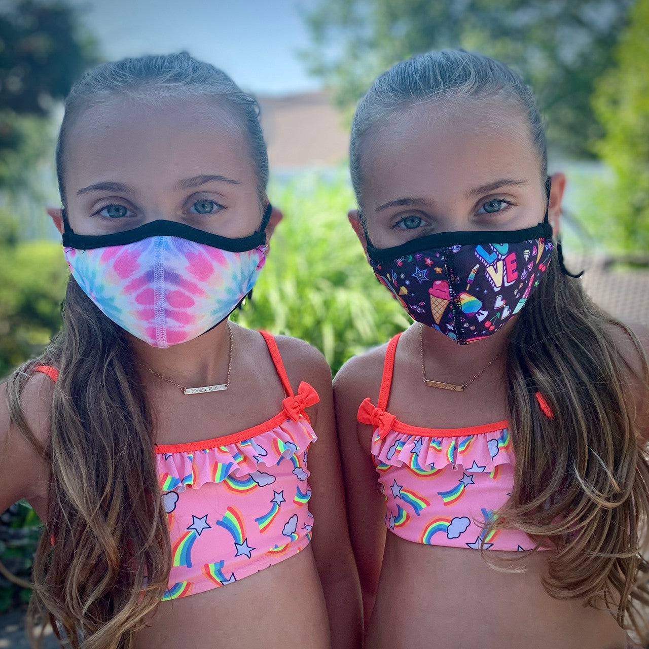 Super Cute Printed Funfetti Face Mask For Kids / Top Trenz US