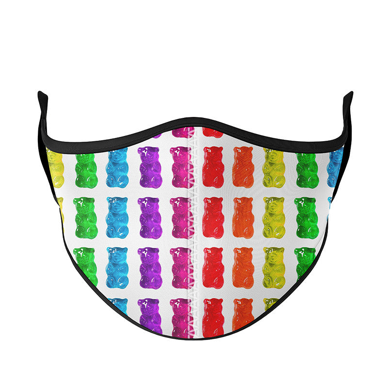 Super Cute Printed Gummy Yummy Bear Face Mask / Top Trenz Online Shop