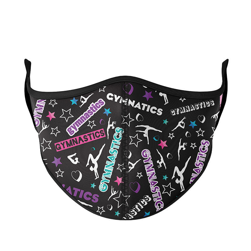 Fun Printed Gymnastics Face Mask For Kids And Tweens / Top Trenz US