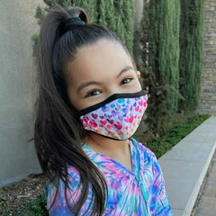 Super Cute Fashion Heart Overload Face Mask / Top Trenz Online