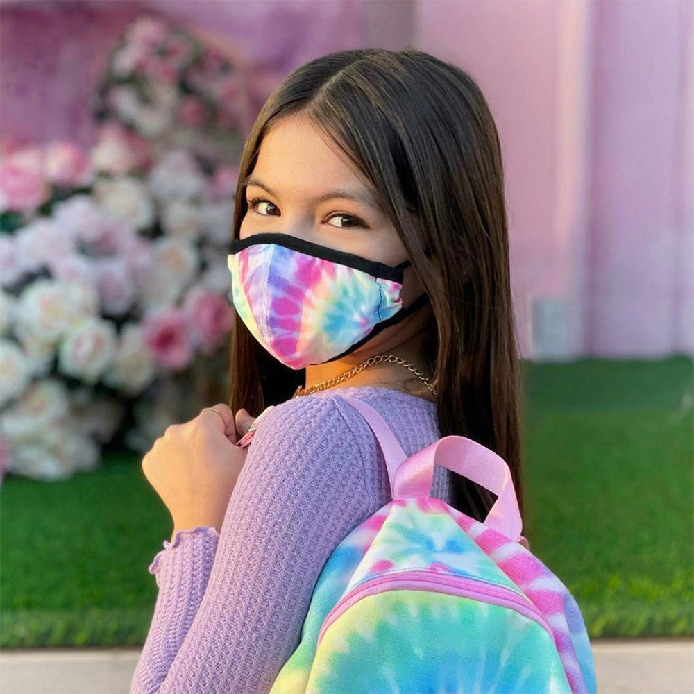 Pastel Delight Tie-Dye Face Mask / Top Trenz For Sale